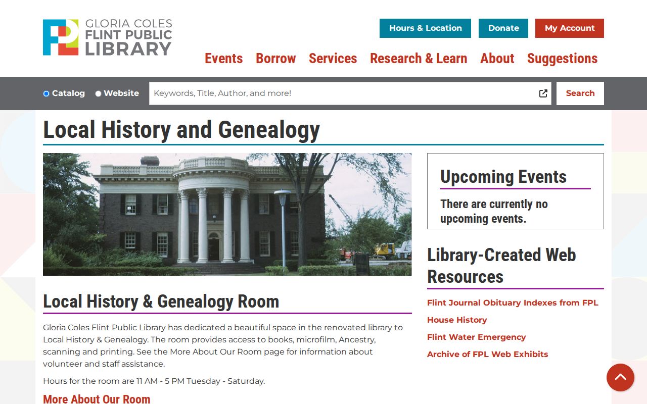 Burton city directory research at Flint Public Library local history collection